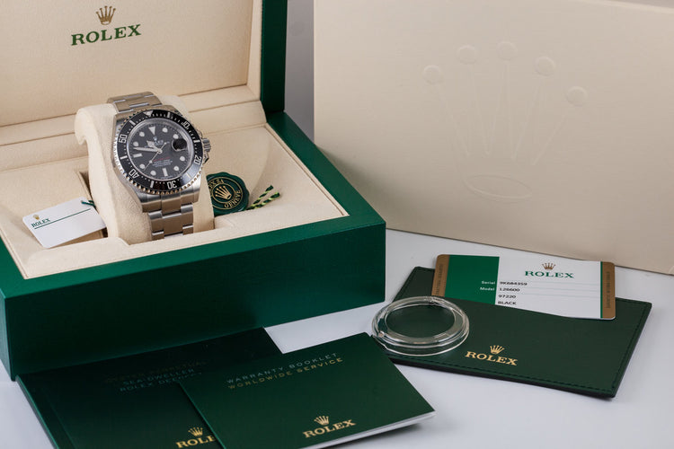 2017 Rolex Sea-Dweller 126600 with Box and Papers