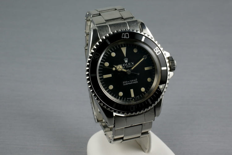 Rolex Submariner Ref: 5513 Meters First