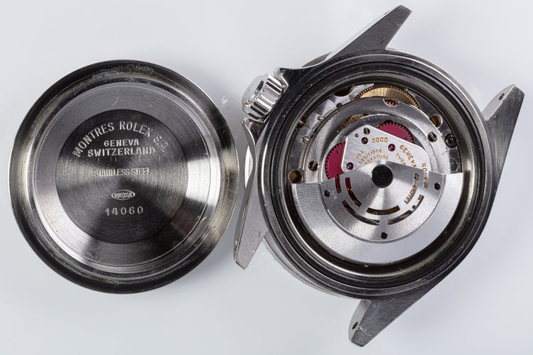 1999 Rolex Submariner No Date 14060 with Box, Papers, & Anchor