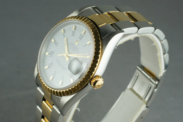 2002 Rolex Roman Numeral Dial Date 15223