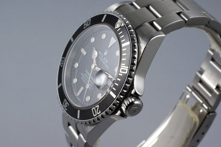 2004 Rolex Submariner 16610 with Box and Papers COMPLETE SET