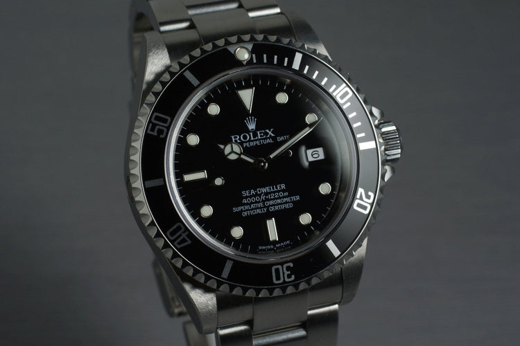 2003 Rolex Sea Dweller 16600