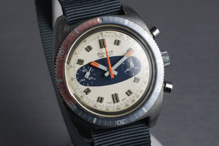 1970 Bulova Deep Sea Chronograph ‘Surfboard Dial’