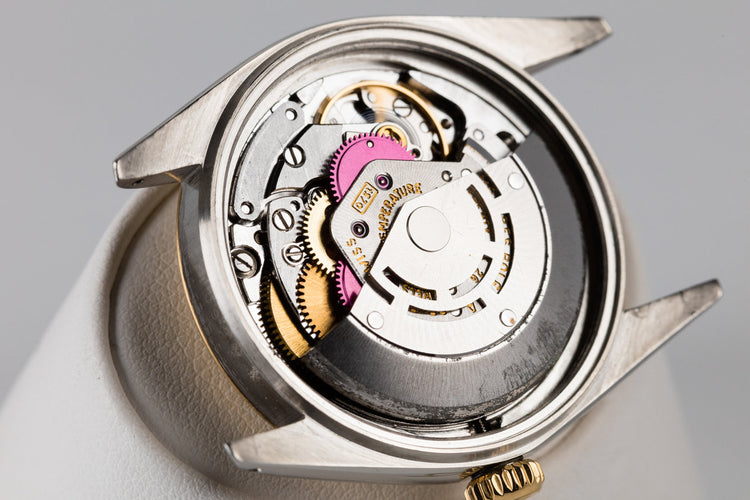 1974 Rolex Two Tone DateJust 1601 with Gold Sigma Dial