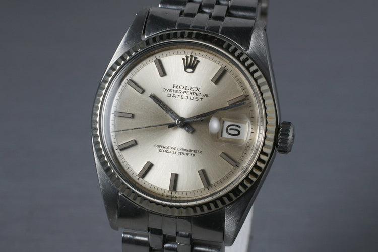 1970 Rolex Datejust 1601 Non Luminous Dial