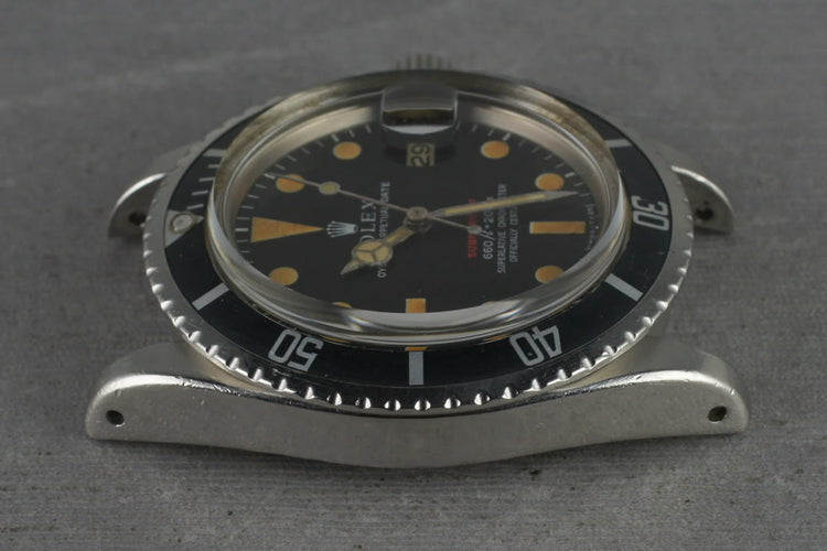 1971 Rolex Red Submariner 1680 Mark IV with Orange Lume