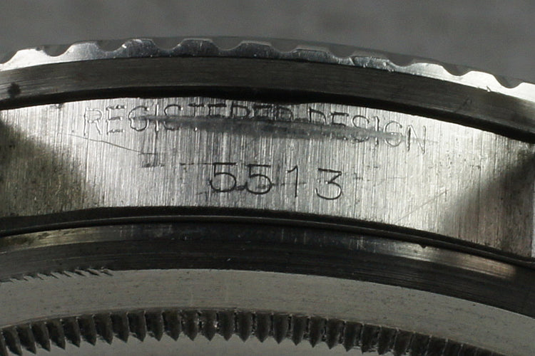 1966 Rolex Submariner 5513 with Glossy Gilt Dial and Papers