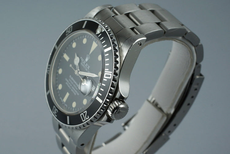 1982 Rolex Submariner 16800