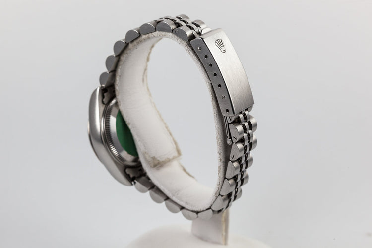 1999 Rolex Ladies Datejust 69174 with White Gold Bezel and Box and Papers