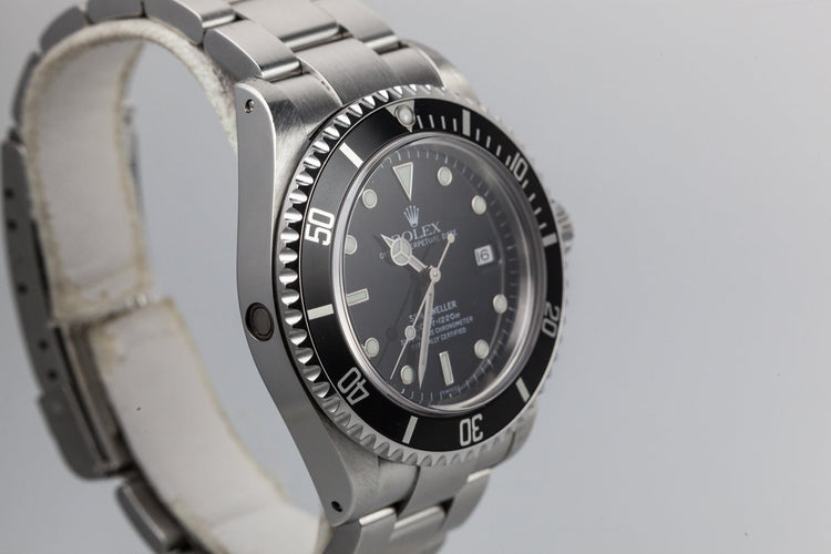 1999 Rolex Sea-Dweller 16600 SWISS Only Dial