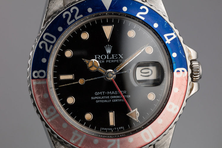 1982 Rolex GMT-Master 16750 "Pepsi"