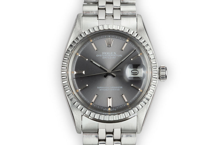 1976 Rolex DateJust 1603 Grey Sigma Dial