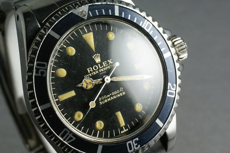 Rolex Submariner 5513 PCG with Underline _ Dial