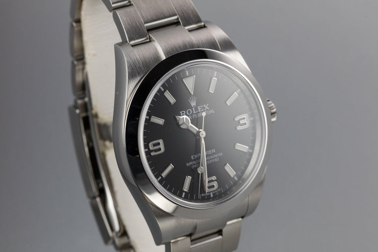 2017 Rolex 39MM Explorer 214270 with Box and Papers