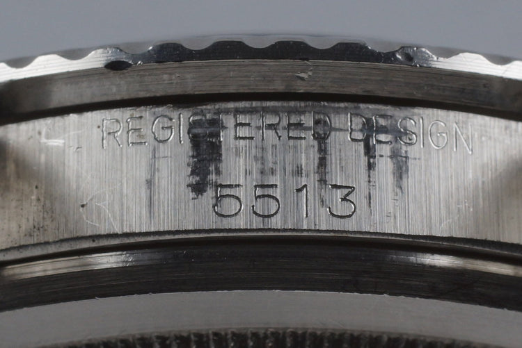 1966 Rolex Submariner 5513 Meters First Dial