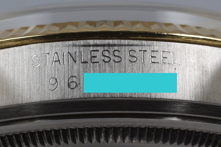 1987 Rolex Two Tone DateJust 16013 with Box and Papers