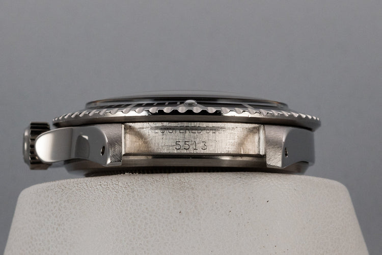 1968 Rolex Submariner 5513 Meters First Dial with Box and Service Papers