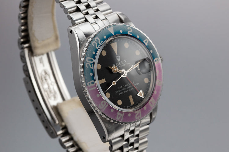 1967 Rolex GMT-Master 1675 with Fuchsia Insert