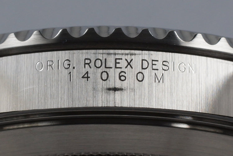 2001 Rolex Submariner 14060M with Box and Papers
