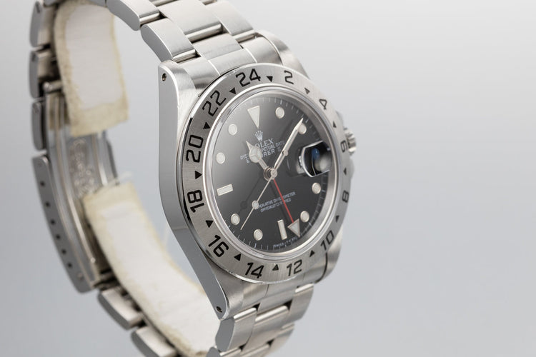 1993 Rolex Explorer II 16570 Black Dial with Box and Papers