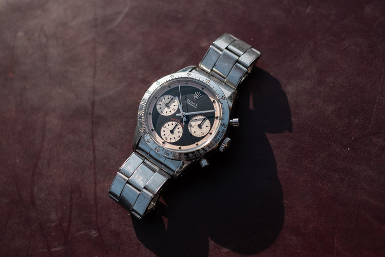1969 Rolex "Paul Newman" Daytona 6239 with "Barbara" Aviation Documents and Photographs