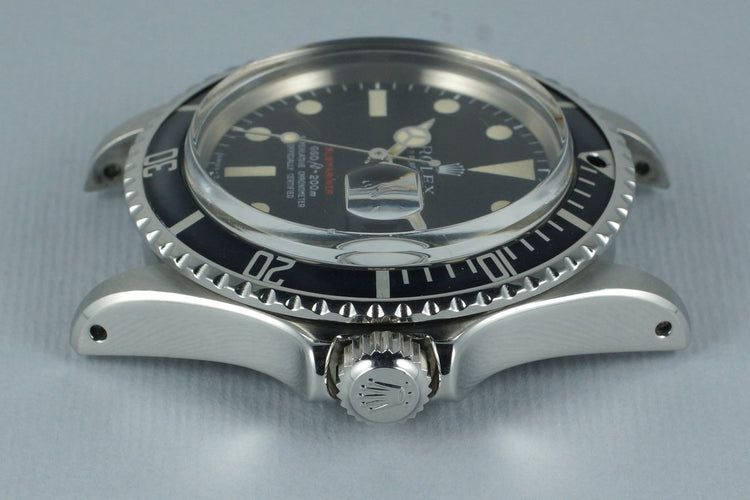 1970 Rolex Red Submariner 1680 Mark IV Dial with Box and Papers (Full Set)