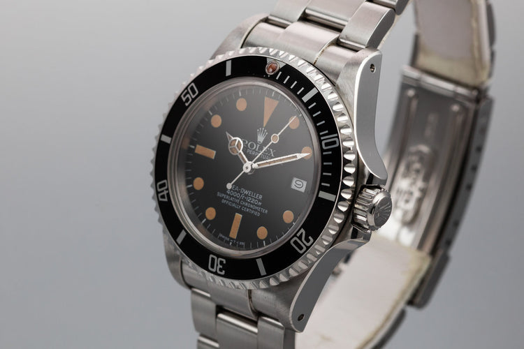 1982 Rolex Sea-Dweller 16660 MK I Dial with Box and Papers