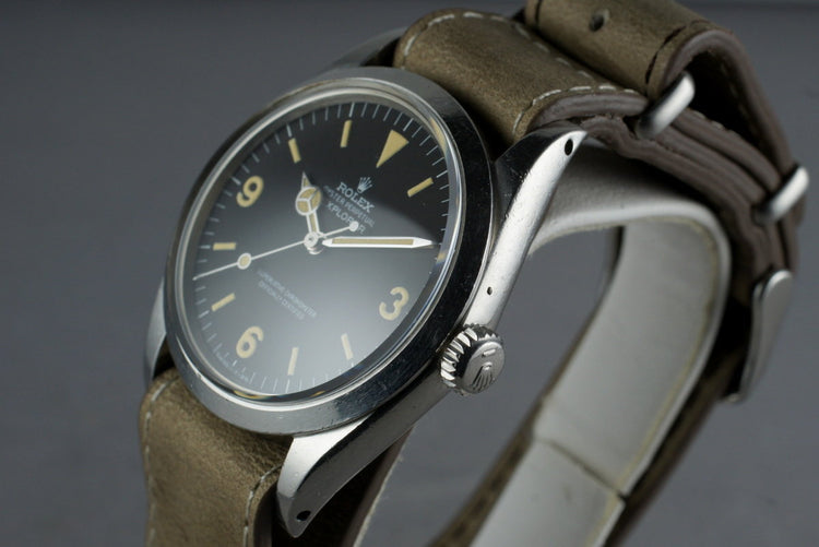 1969 Rolex Explorer 1 1016 with Yellow Lume