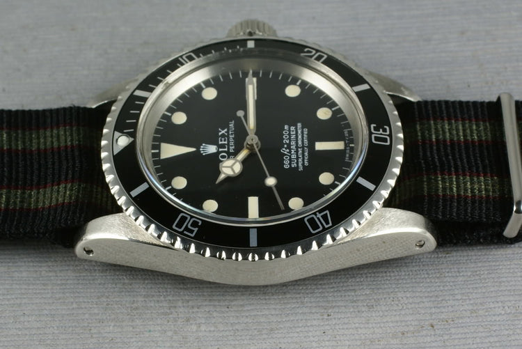 Rolex Submariner 5512 with Box, Papers, tags, etc.