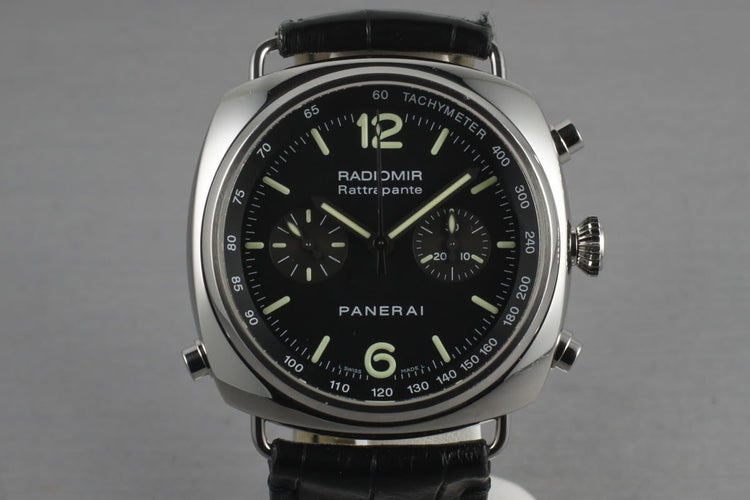 Panerai 214 Radiomir Rattrapante previously owned by Jason Statham