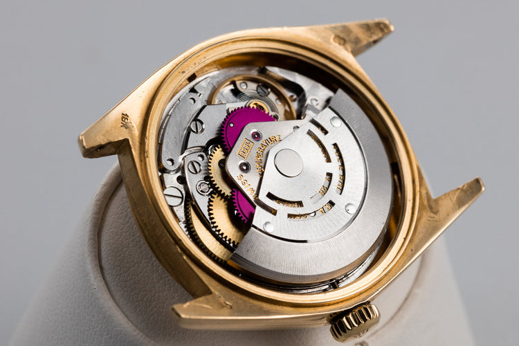 1975 Rolex YG Day-Date 1803 Champagne Dial with Spanish Date Wheel and South American Bracelet