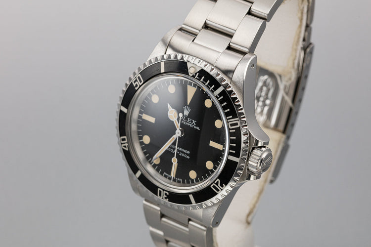 1979 Rolex Submariner 5513 with Mk 3 "Lollipop" Maxi Dial