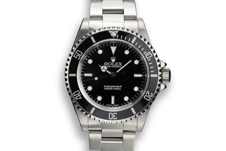 2001 Rolex Submariner 14060