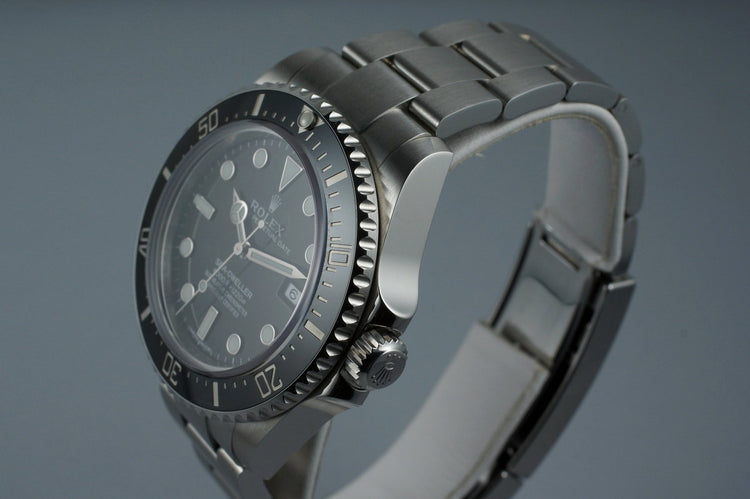 2014 Rolex Sea Dweller 116600 with Box and Papers