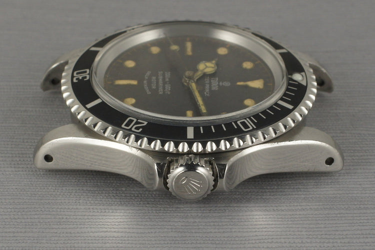 1965 Tudor Submariner 7928 Tropical Chapter Ring Dial with Box