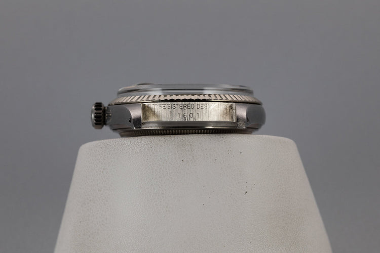 1973 Rolex DateJust 1601 Silver Sigma Dial
