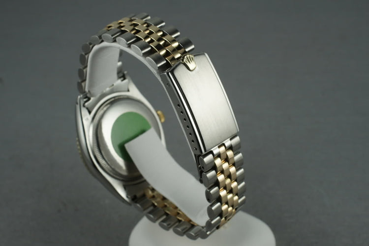 1954 Rolex Turn-O-Graph 18K/SS 6202 with White Waffle Dial