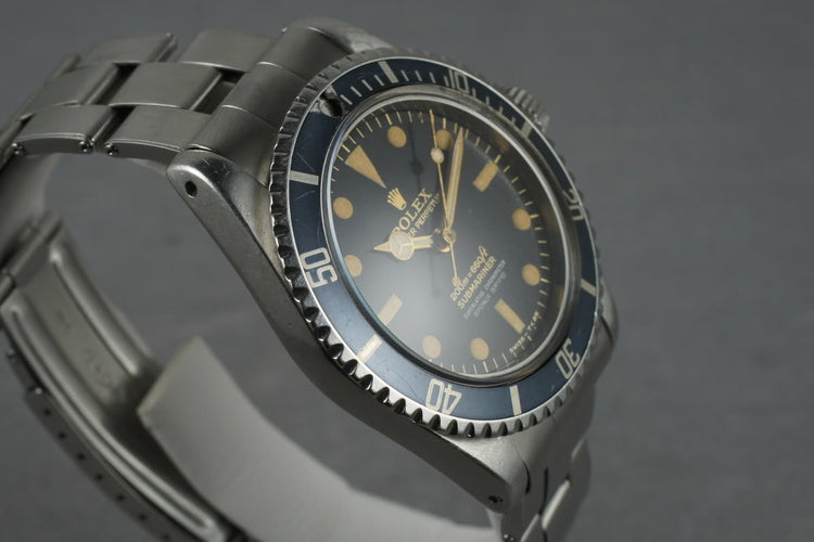 1962 Rolex Submariner 5512 Pointed Guards with Gilt Dial