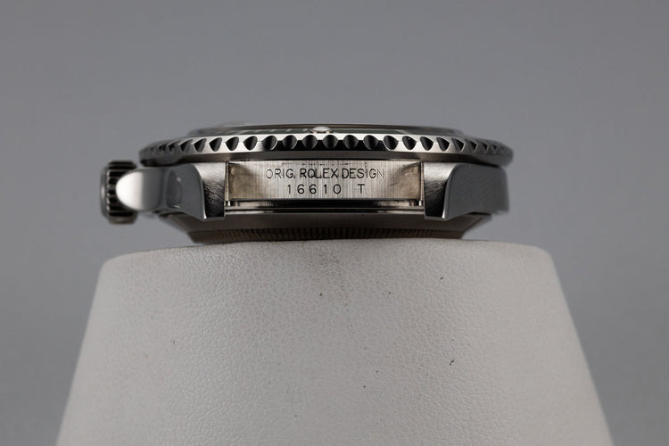 2003 Rolex Green Submariner 16610LV with Box and Papers