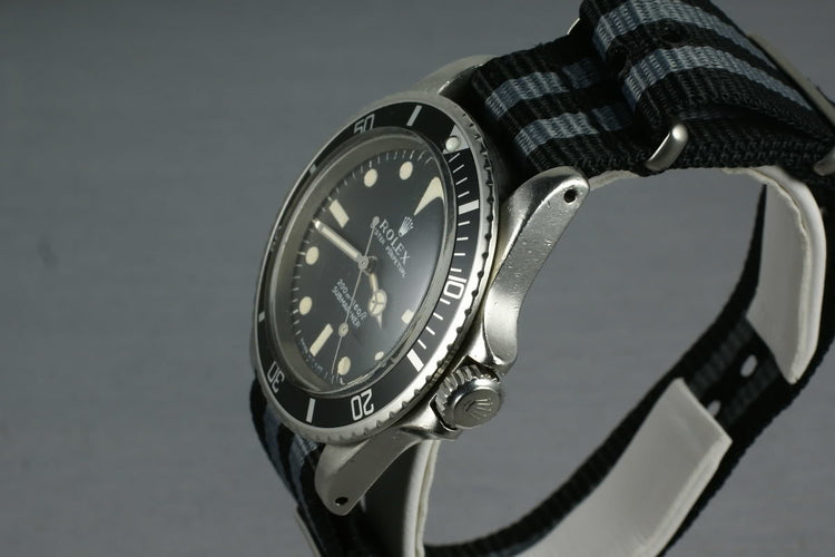 Rolex Submariner 5513 meters first