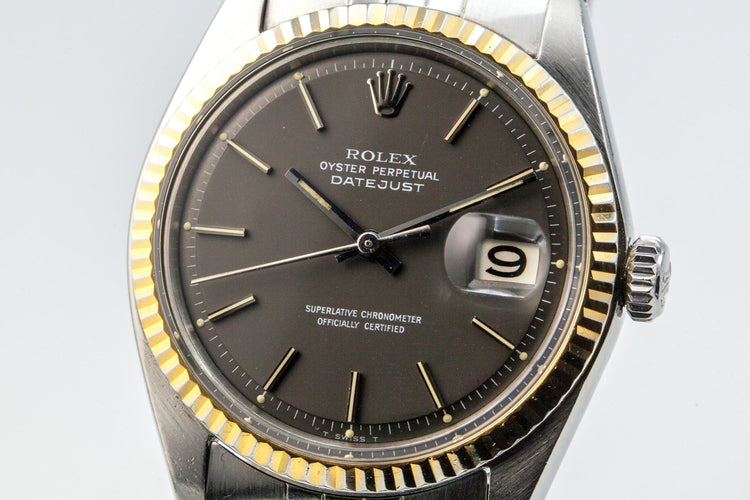 1970 Rolex DateJust 1601 with Matte Gray Dial