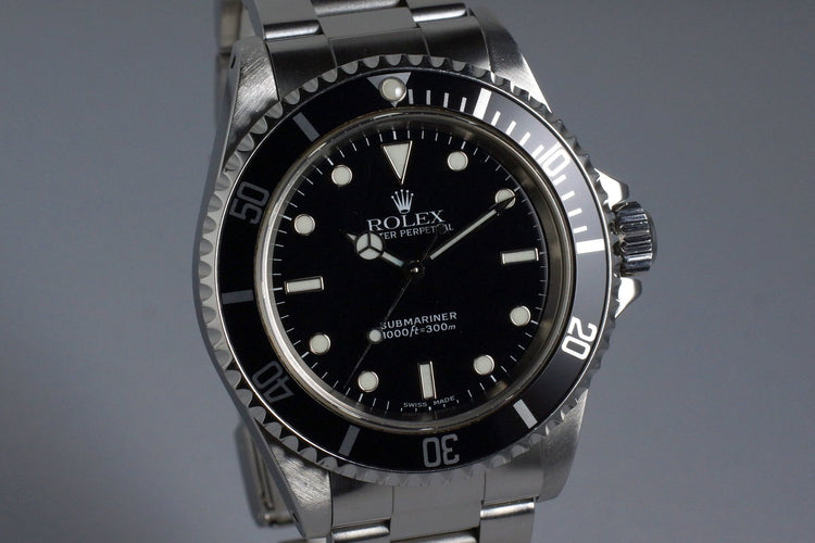 1999 Rolex Submariner 14060
