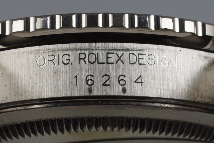 2003 Rolex DateJust 16264 Thunderbird with Box and Papers