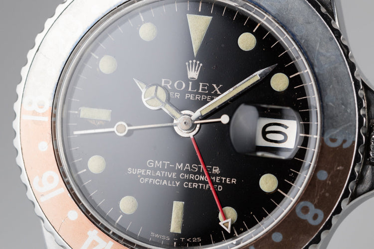 1964 Rolex GMT-Master 1675 Gilt Dial