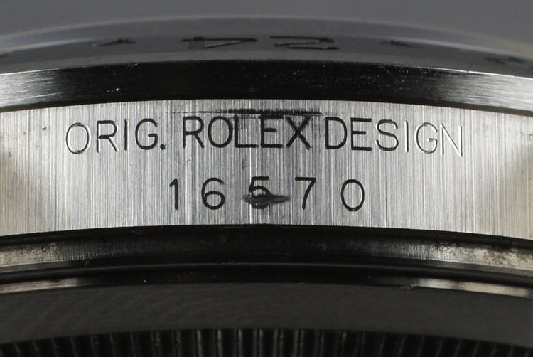 1999 Rolex Explorer II 16570 Black Dial with Box and Papers