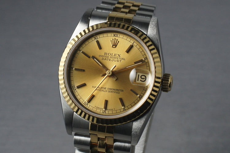 1993 Two Tone MidSize Datejust 68273