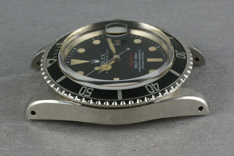 Rolex Red Submariner Ref: 1680 Mark V Unpolished