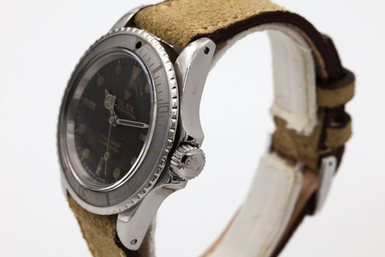 1965 Rolex Submariner 5513 with Tropical Gilt Dial