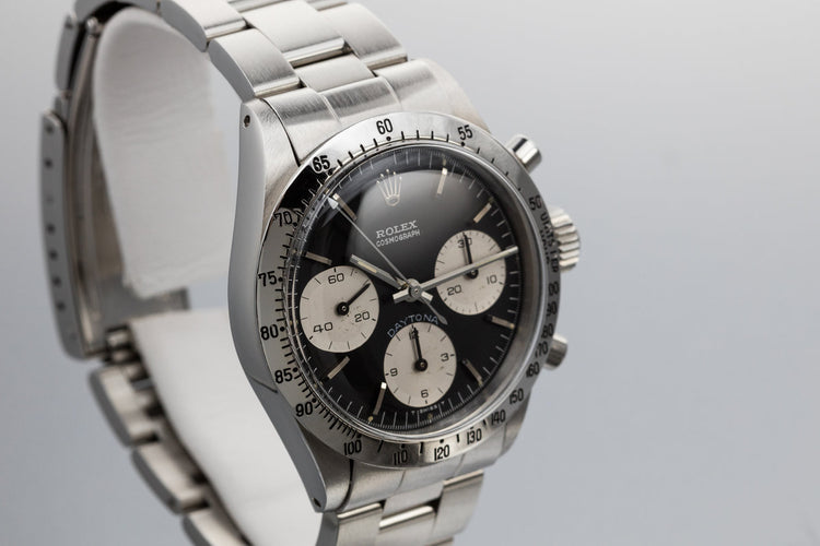 1970 Rolex Daytona 6262 with Black "Blue Daytona" Dial