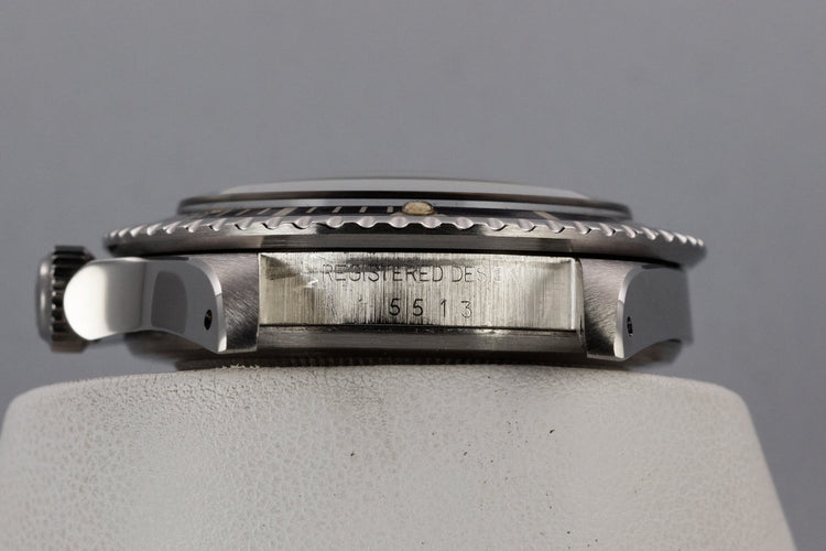 1977 Rolex Submariner 5513 Serif Dial